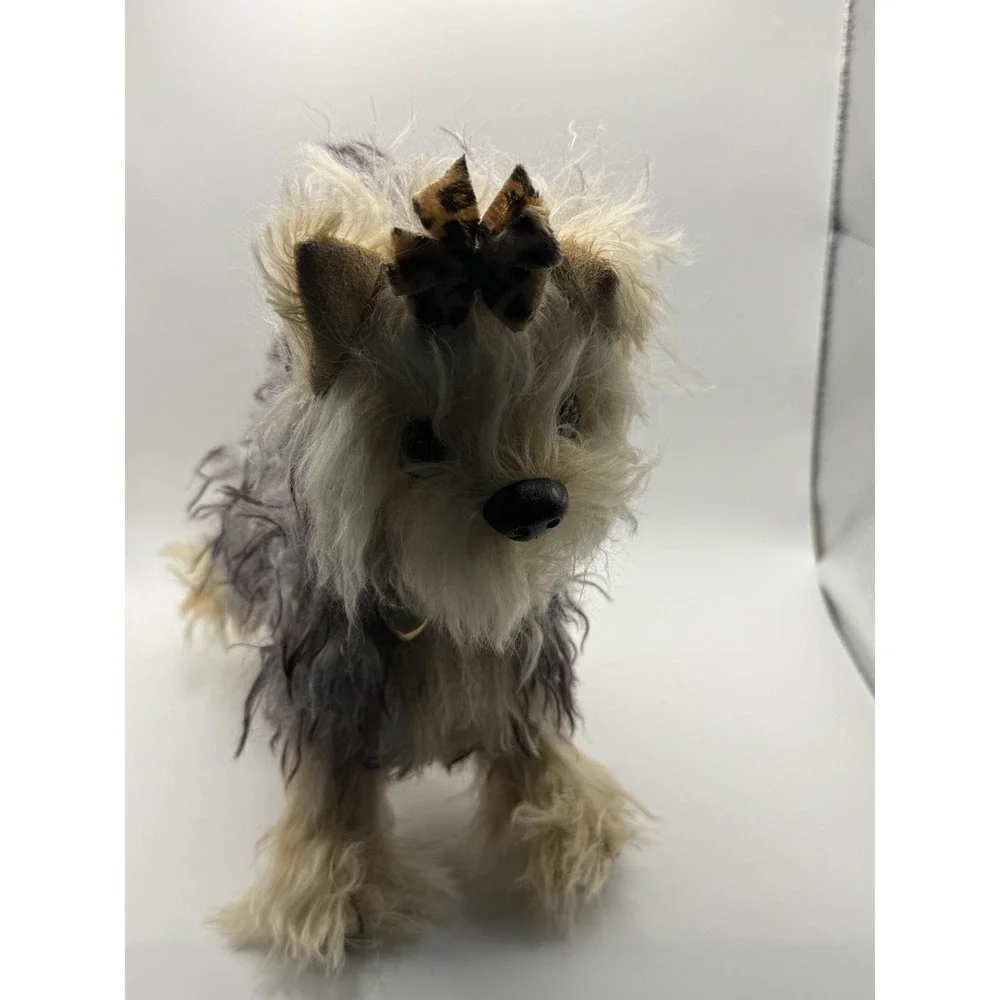 Vintage Ashton Drake HTF So truly real Yorkie Dreams Terrier Mohair Stuffed Dog